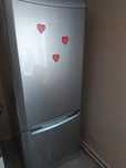Lodówko-zamrażarka Indesit 150cm srebrna