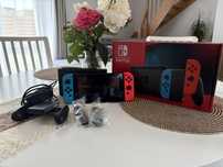 Nintendo Switch idealny stan + GRA + Karta SD 128GB