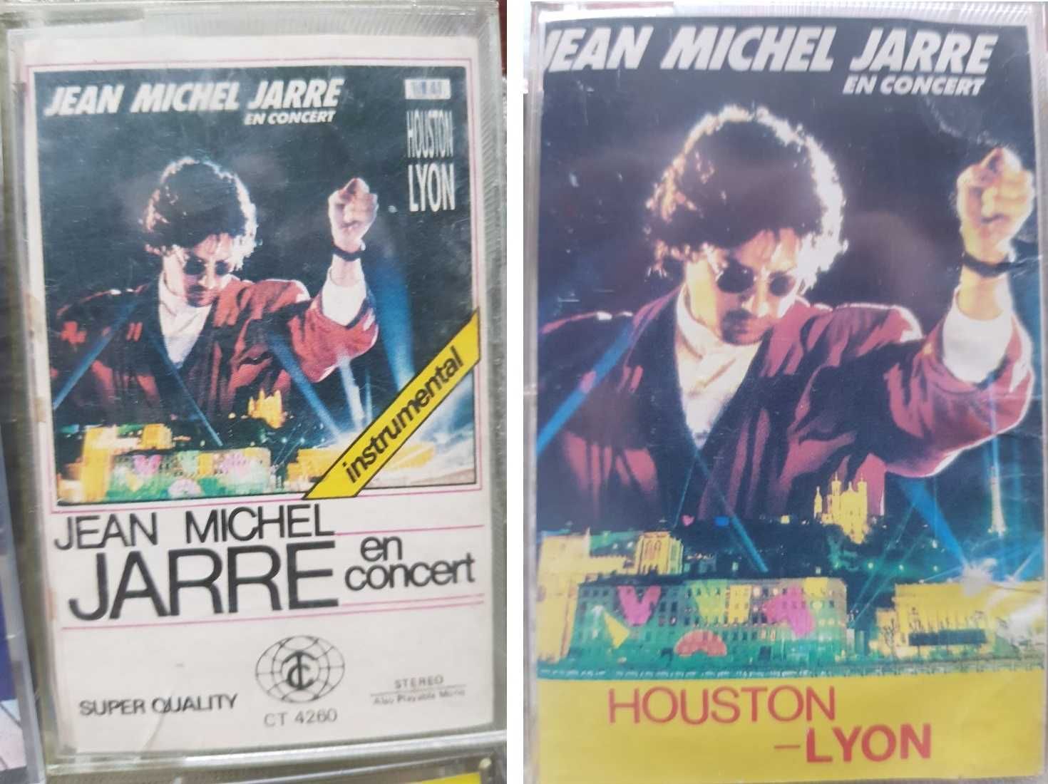 kaseta magnetofonowa audio Jean Michel Jarre kolekcja płyt  lata 90-te