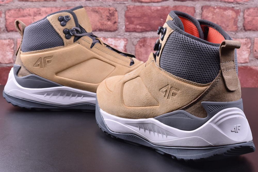 Buty Męskie Zimowe 4F Tundra skórzane -83 - 43 [WYSYŁKA 24H]