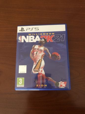Jogo PS5 NBA 2k 21 como novo