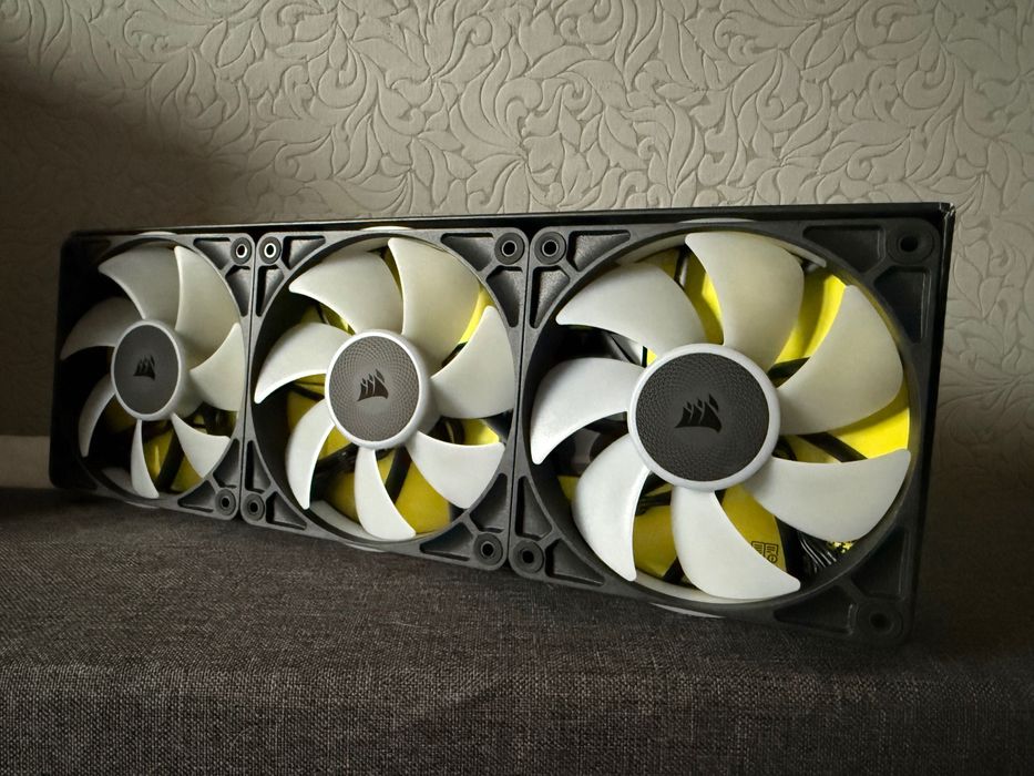 Wentylatory Corsair RX120 3 iCUE RGB czarne NOWE wentylator PROMOCJA