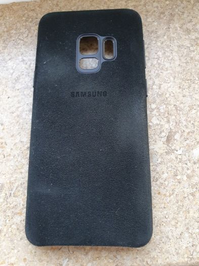 Capas originais Samsung silicone e alcantara para Samsung S9.