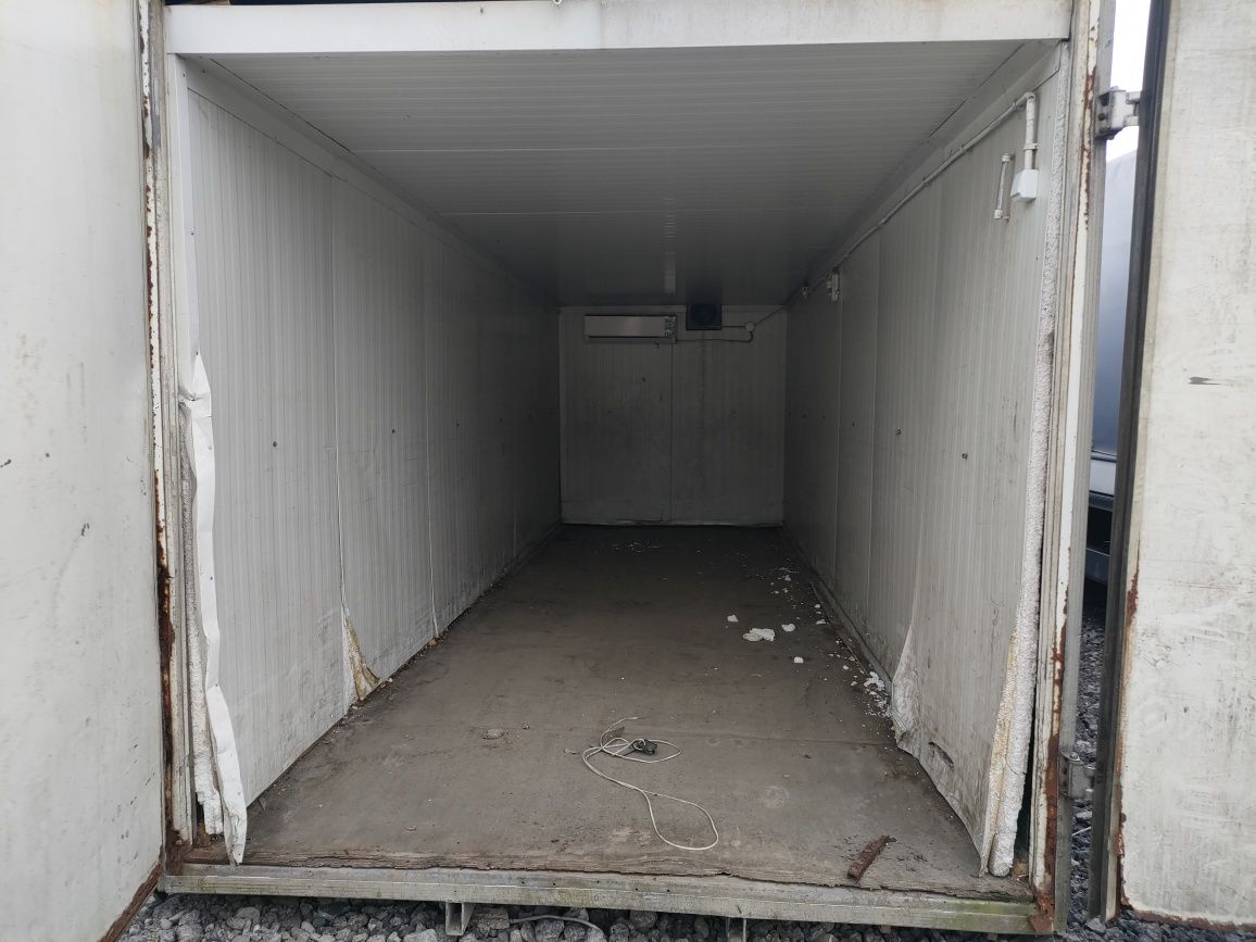 Kontener aluminium ocieplony garaż