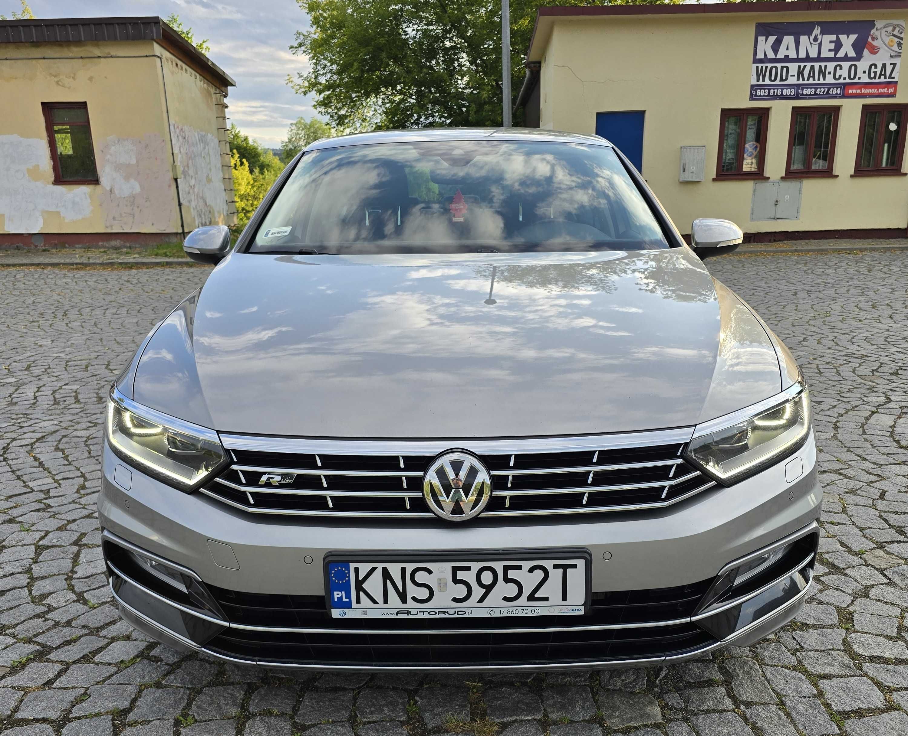 VW Passat R-LINE 2.0 TDI Highline Polski salon