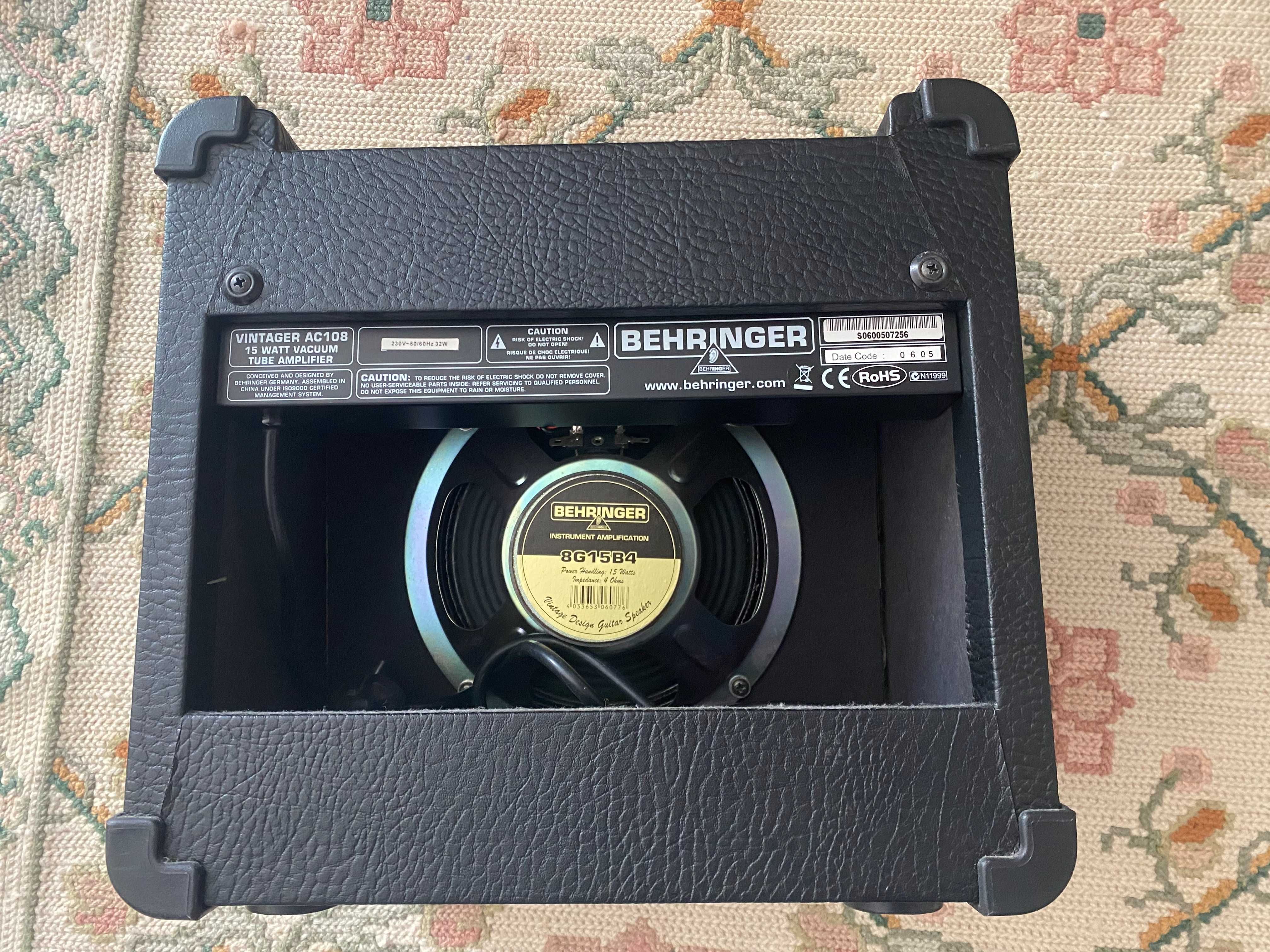 Behringer Vintager AC108 15watt Vacuum Tube Amplifier