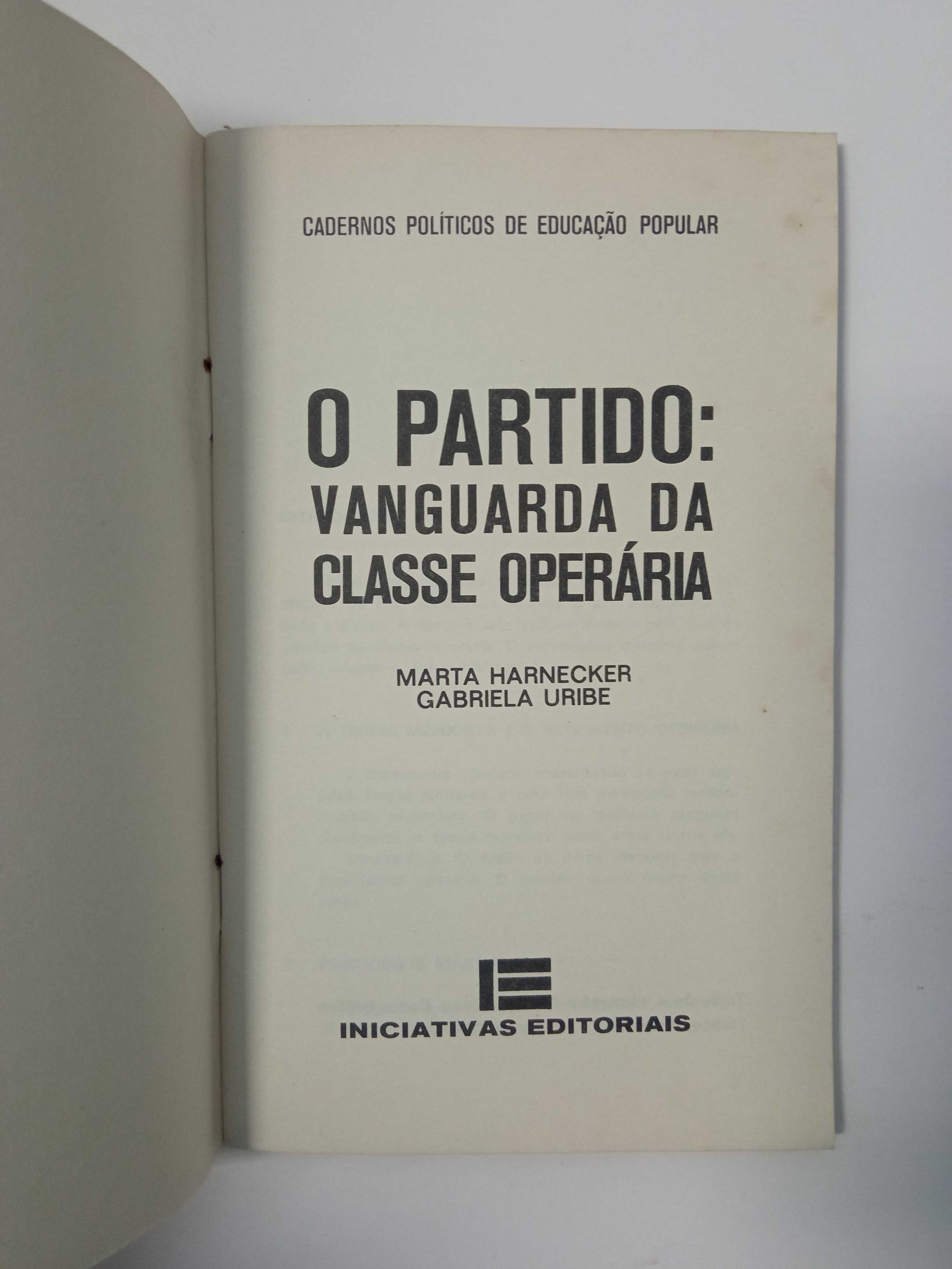 O Partido, de Marta Harnecker e Gabriela Uribe