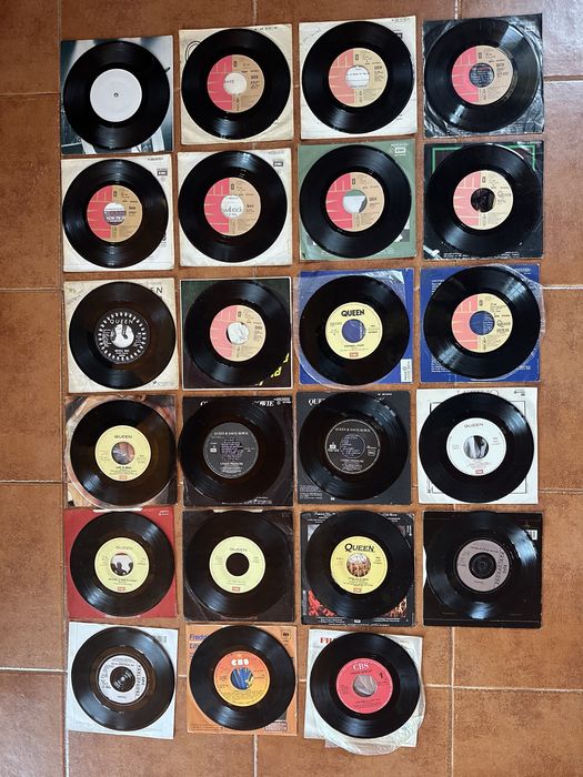 Queen - Singles raros em Vinil