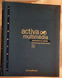 Enciclopédia Activa Multimedia 9 volumes + 7 Cd's - Lexicultural