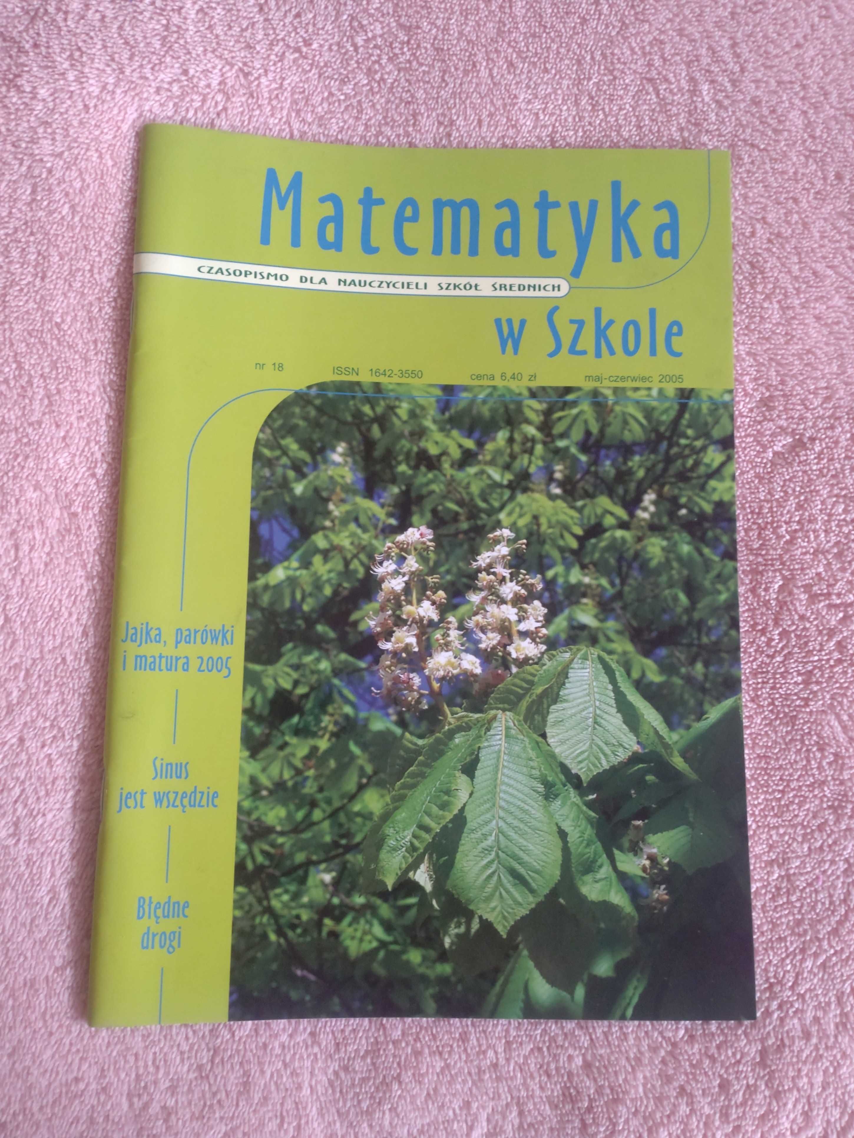 Czasopismo Matematyka w szkole maj/czerwiec 2005