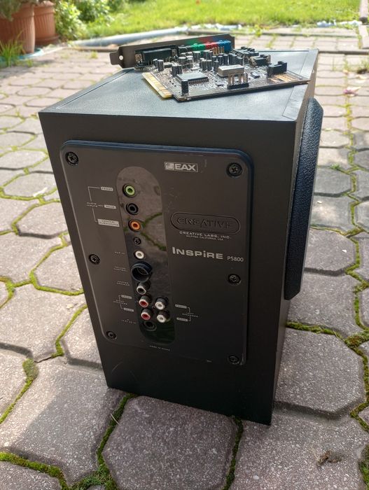 CREATIVE SOUND BLASTER LIVE i sobwofer od zestawu Inspiron P5600