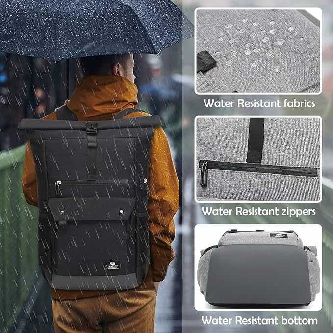 Plecak podróżny czarny