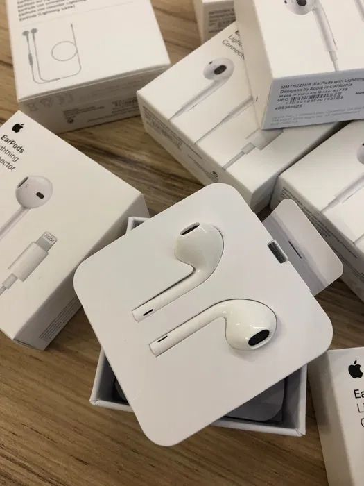 Apple EarPods 100% Original Наушники Оригинал ЕарПодс Lightning 3.5mm