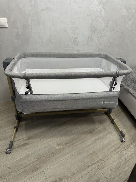 Приставне ліжечко kinderkraft nest up/ кроватка
