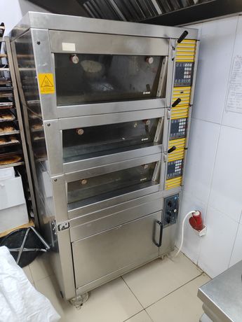 Подовая печь с расстойкой Miwe Condo C3.68 для хлеба, пиццы, выпечки