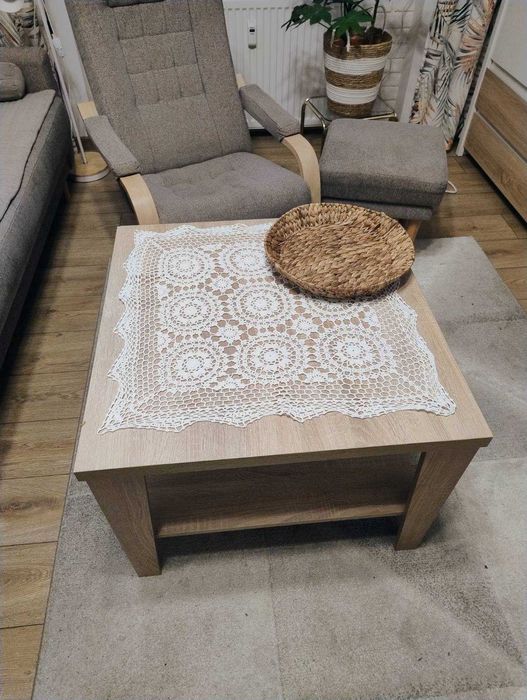 Ława dąb sonoma w dobrym stanie