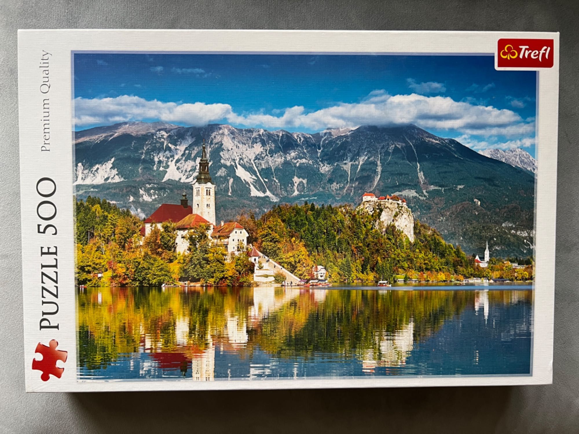 Puzzle Trefl 500 elementów Puzzle Bled, Słowenia 37259