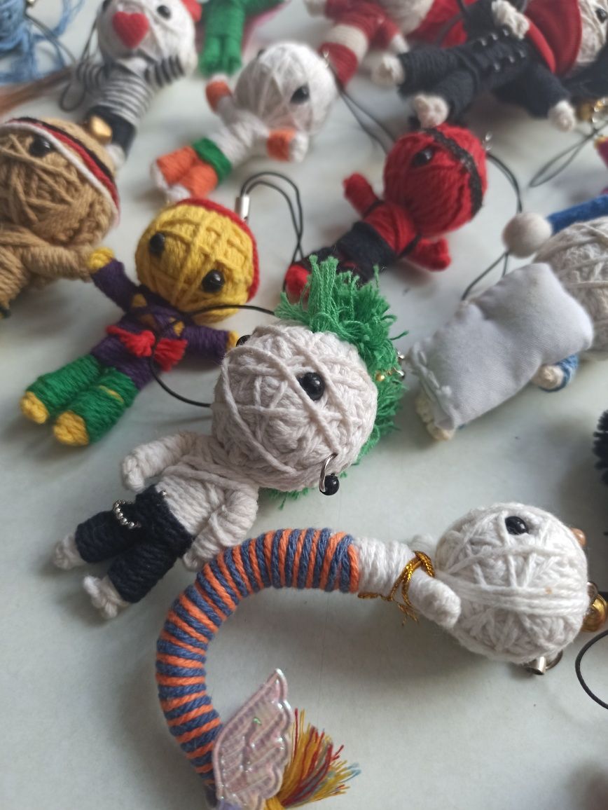 watchover voodoo doll dolls laleczki laleczka kolekcja 15 sztuk