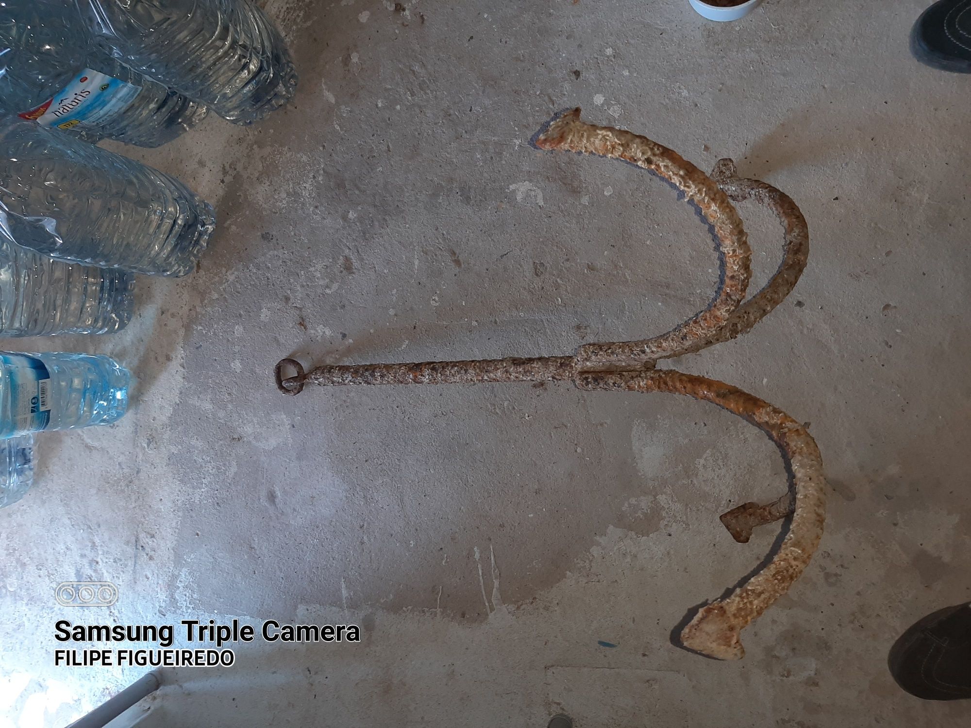 Âncora 7kg em ferro.
