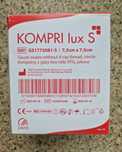 Kompresy KOMPRI lux S z gazy bez nitki RTG 7,5cm x 7,5cm