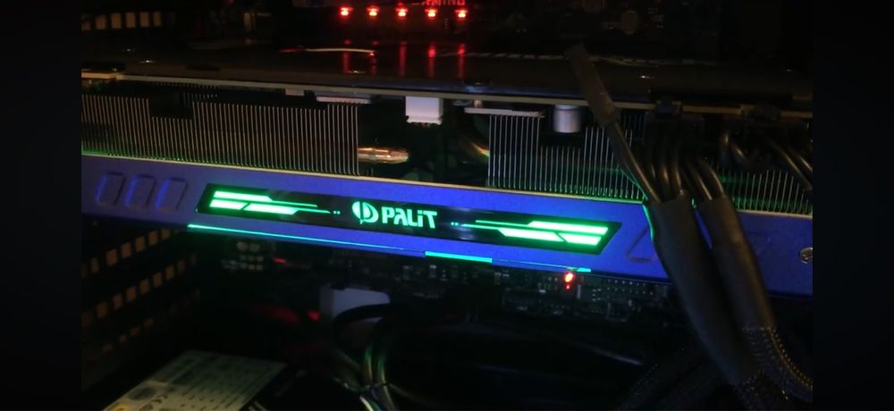 Palit game rock gtx 1080ti 11gb bdb stan