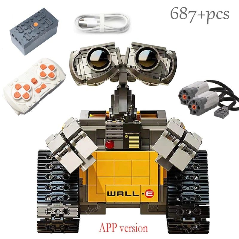 Лего робот Lego конструктор Wall-e ВАЛЛ-И Walle Вали Валли (21303)