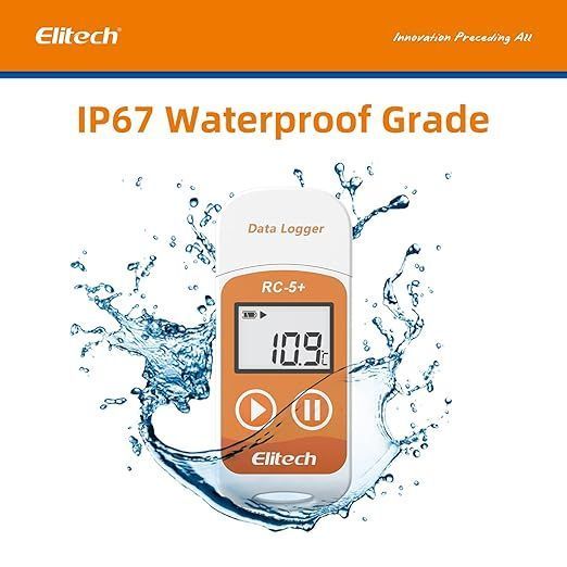 elitech rc-5+ przenośny rejestrator temperatury usb vv