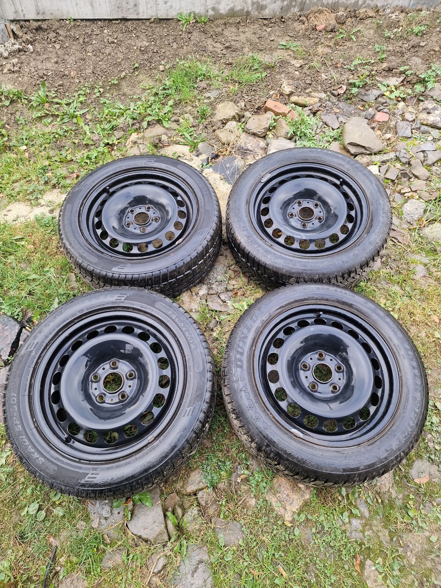 Koła zimowe 16 5×112 Audi Vw Skoda Seat Komplet