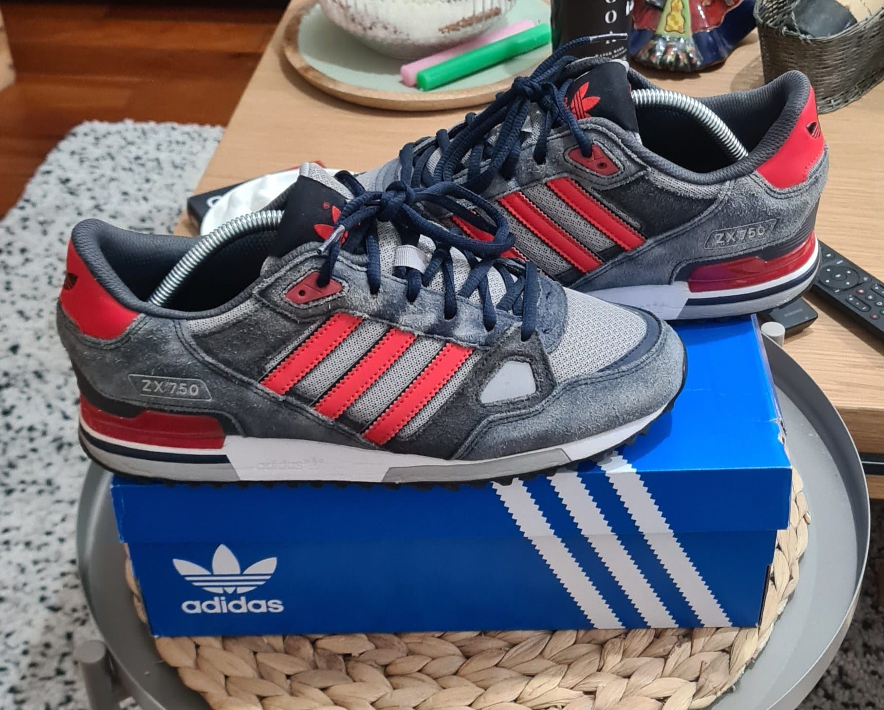 Ténis usados Adidas ZX 750 tamanho 42 2/3