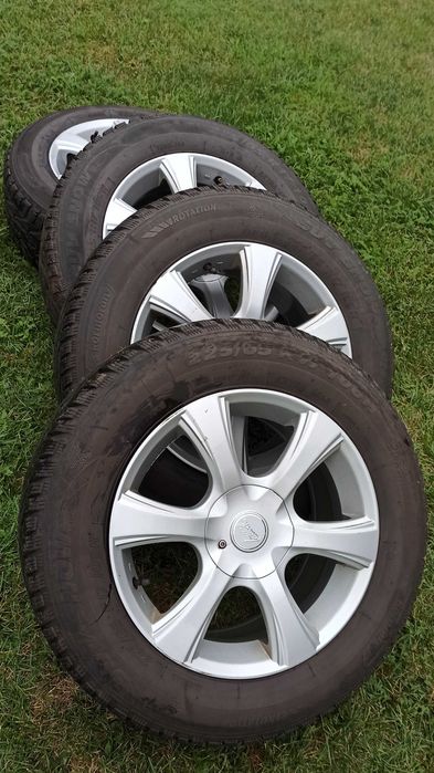 Alufelgi 17" 8JX17H2 + opony zimowe 225/65 R17