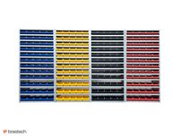 Organizer warsztatowy z pojemnikami 198 cm x 100 cm x 30 cm Nowy