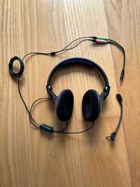 Auscultadores/HeadPhones com microfone Creative