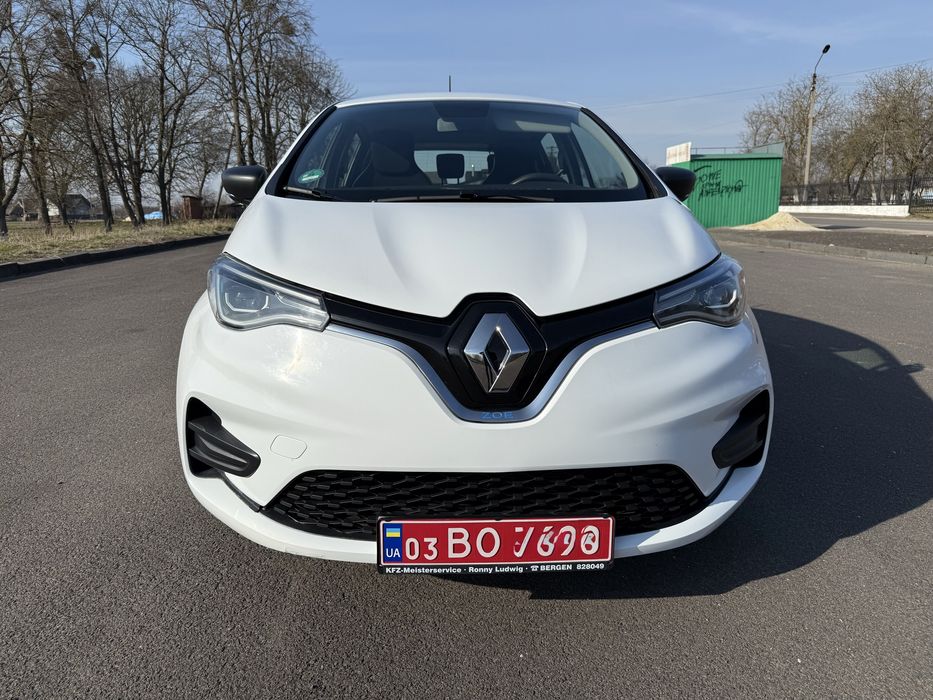 Renault zoe 2020рік 52kwh