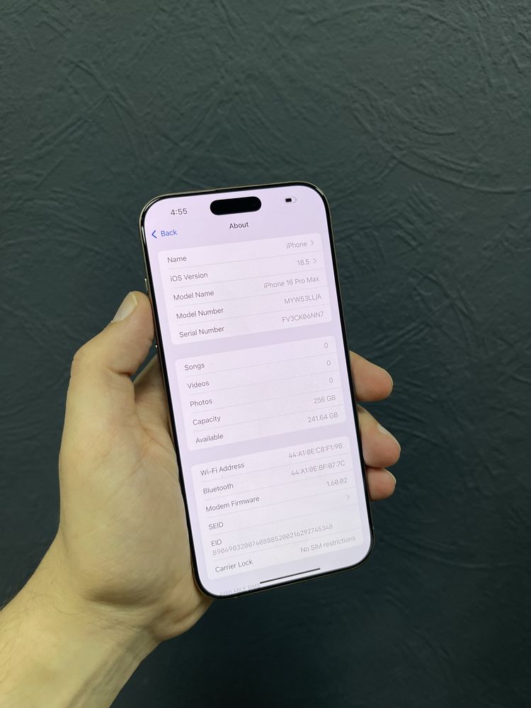 Iphone 16 Pro Max 256gb Desert Titanium Nevrlock