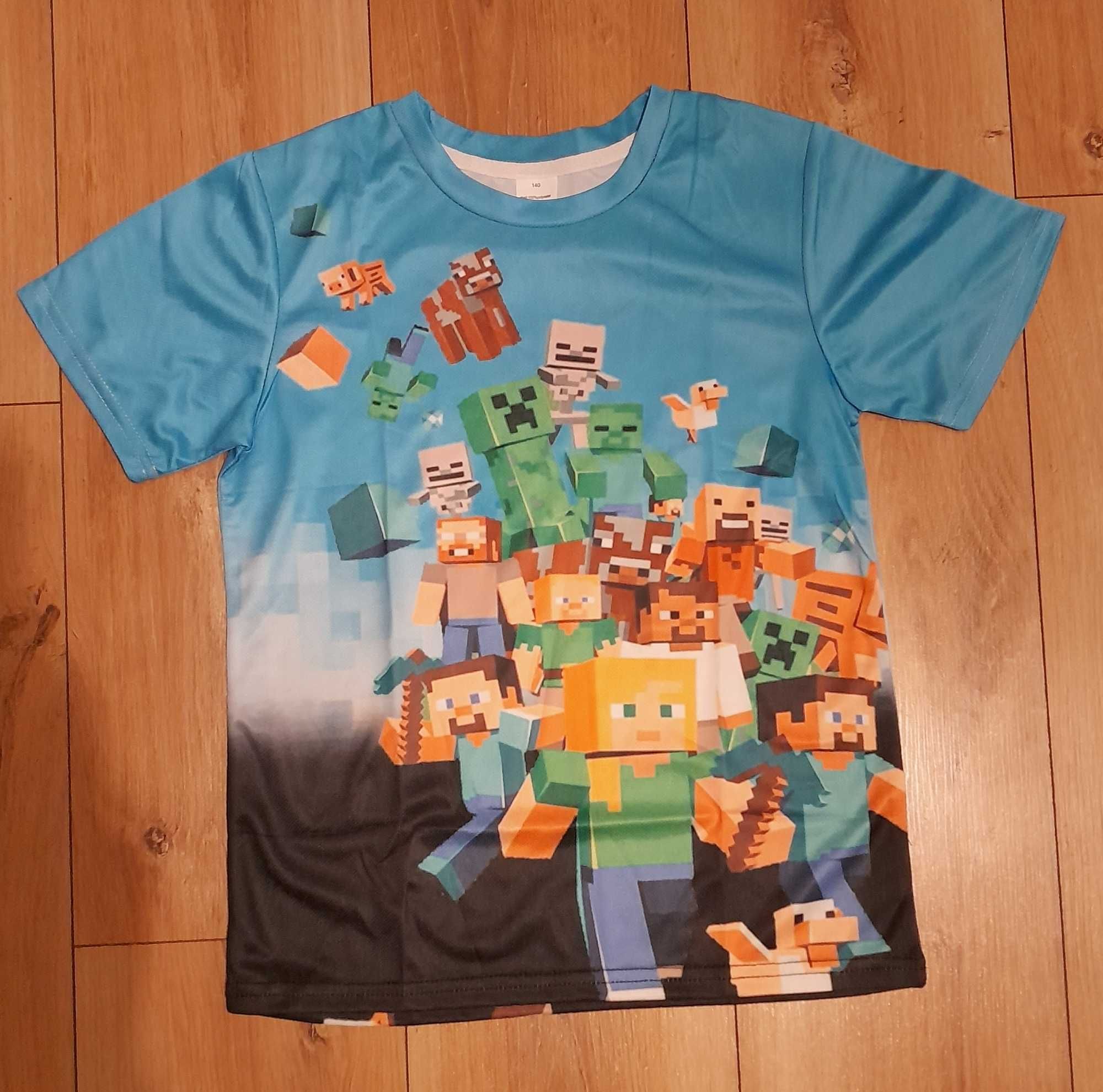 Koszulka Minecraft 140cm