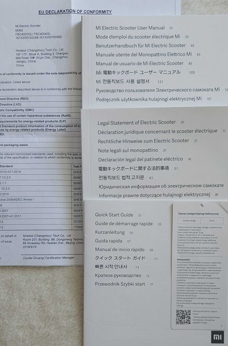 Hulajnoga Xiaomi M 365 używana stan bdb