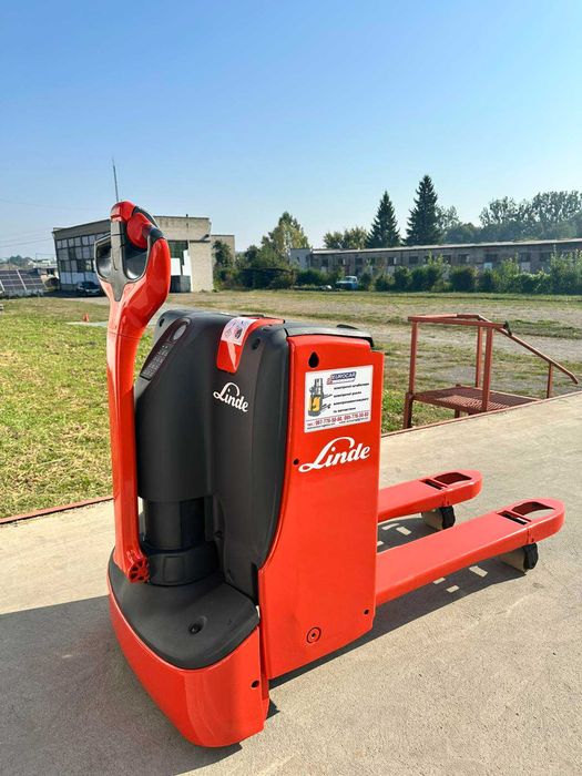 Штабелер електричний навантажувач рокла №1289 LINDE T18 2019