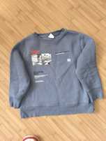 Bluza niebieska ZARA dla chłopca r. 116