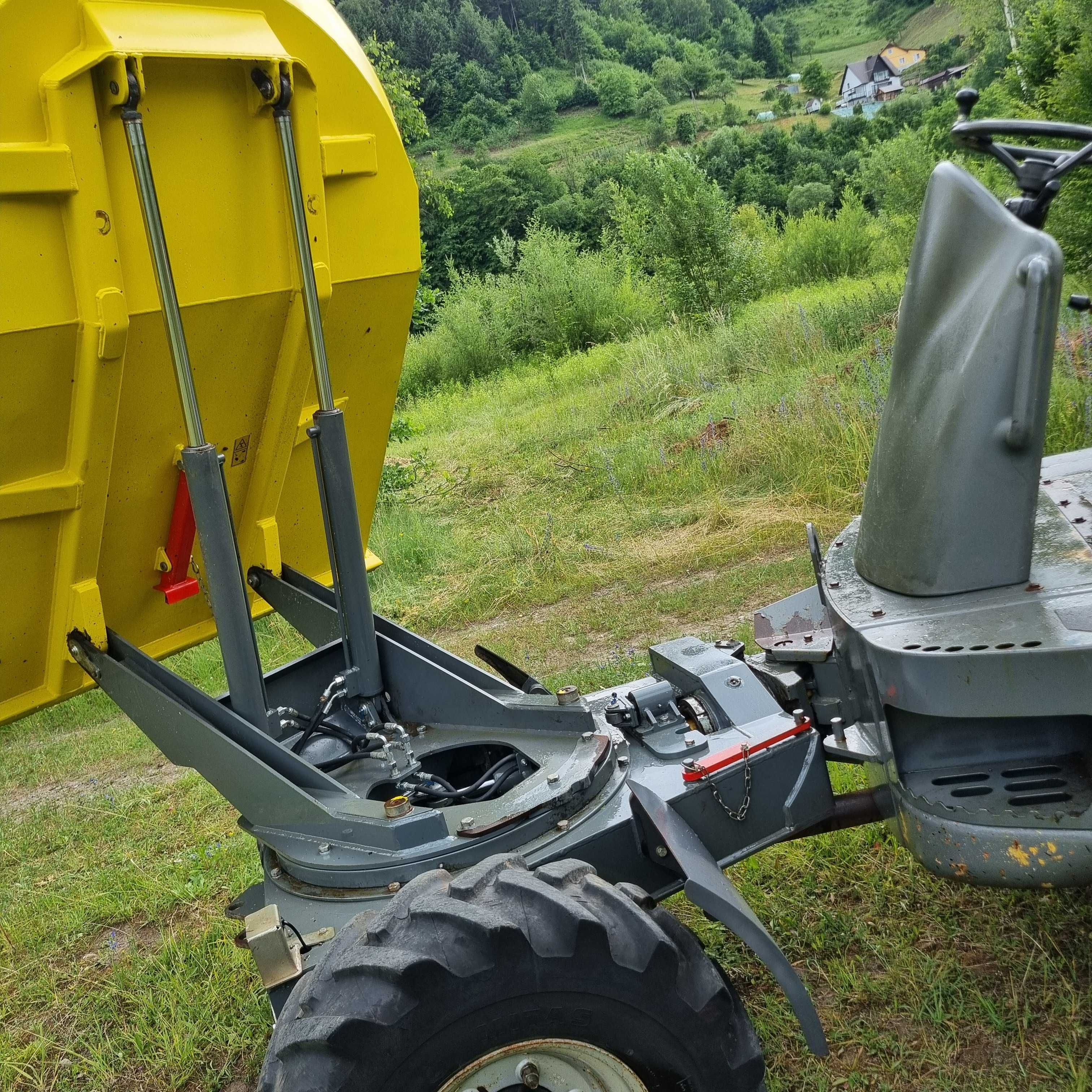 Wozidło 4t Wacker Neuson 4001 z Norwegii 2100mt 4x4+KIPER+OBRÓT 2017r