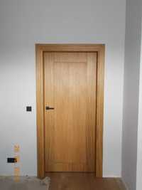 Drzwi wewnętrzne drewniane na wymiar z montażem vat 8%