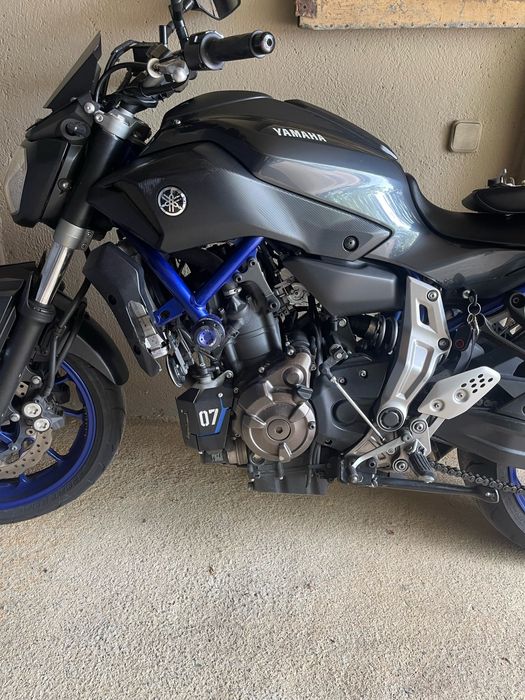 Windscreen guard Vidro frontal protecção radiador MT-07 Yamaha