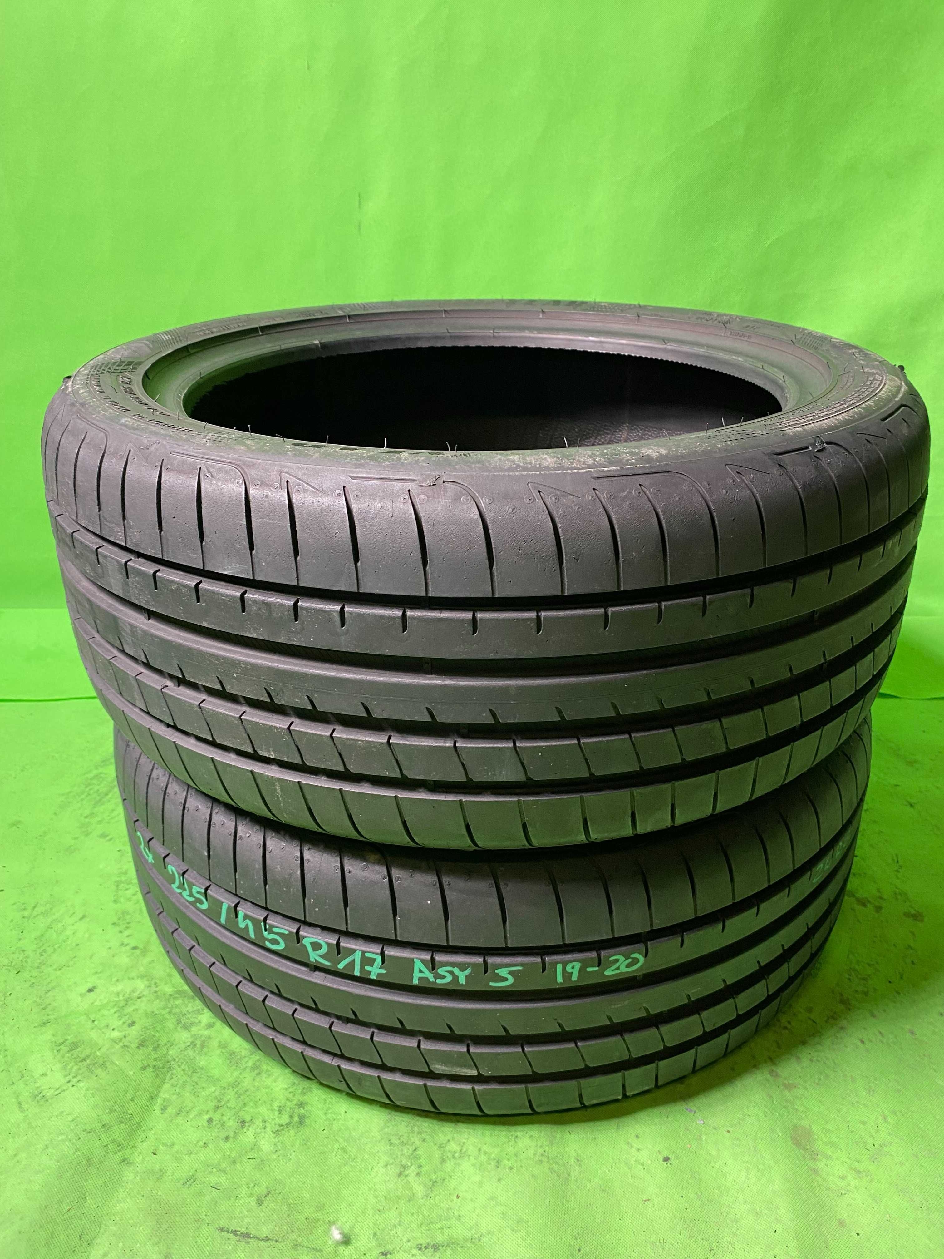 2 x 225/45R17 Goodyear Eagle Asymetric 5