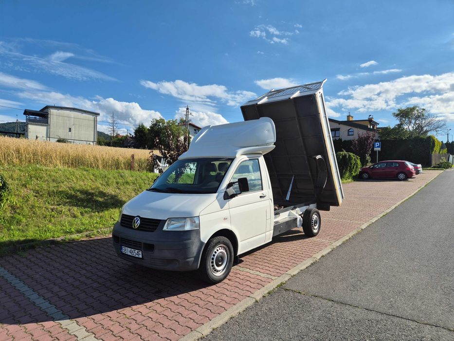 F-VAT 23%*4x4*4 Motion* Kiper/Wywrot*VW Transporter T5*2,5 TDI*Zamiana