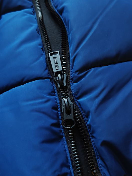 Nowa kurtka zimowa z kapturem Invicta Puffer M L 50 męska jak tnf vans