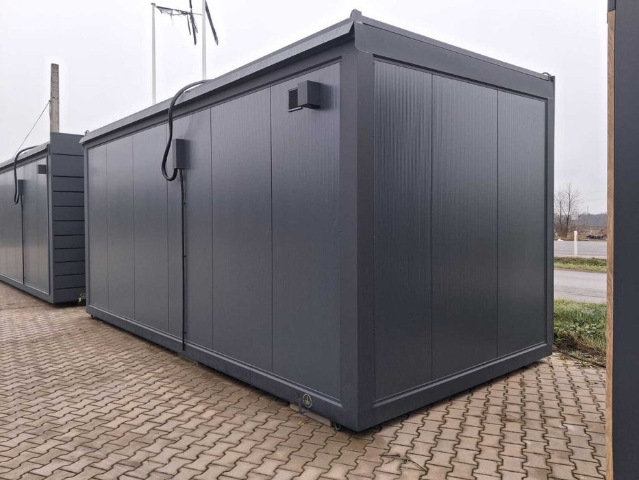 Pawilon/Kontener Handlowy Biurowy całoroczny 6x3