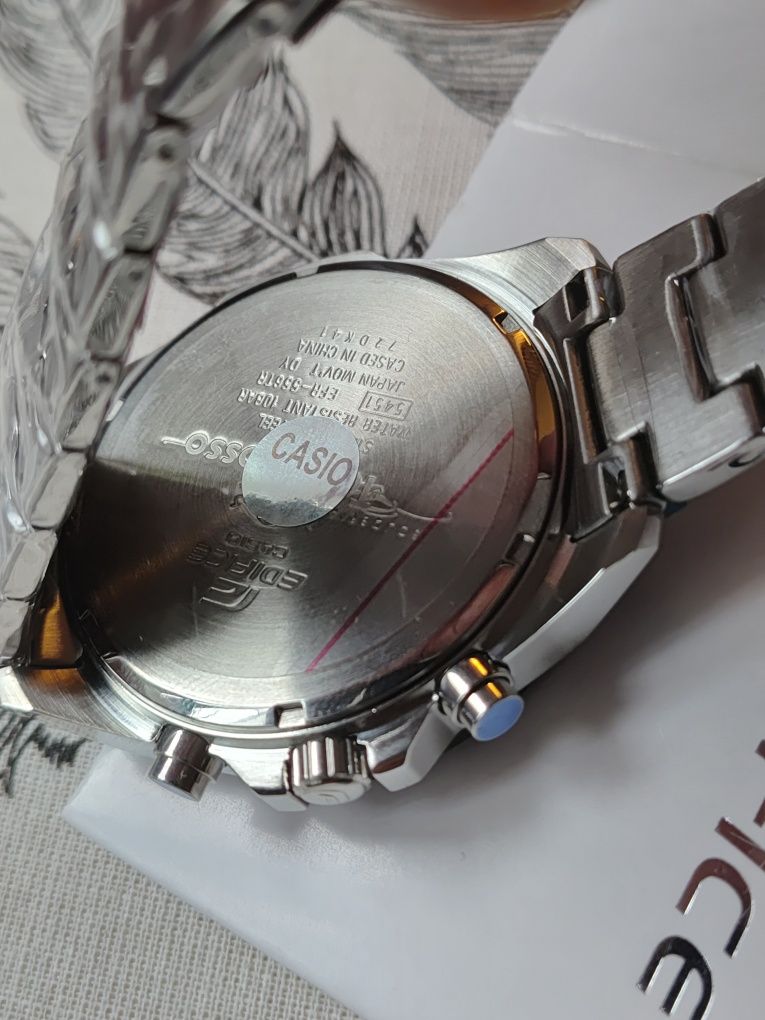 Zegarek casio Efr-556 TR edifice tororosso