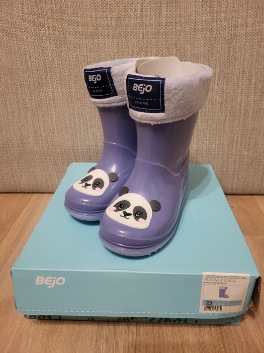 Kalosze Bejo z ociepleniem, nowe! R. 23