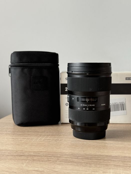 Sigma 24-35 mm f/2 DG Art (Canon EF) – stan bardzo dobry