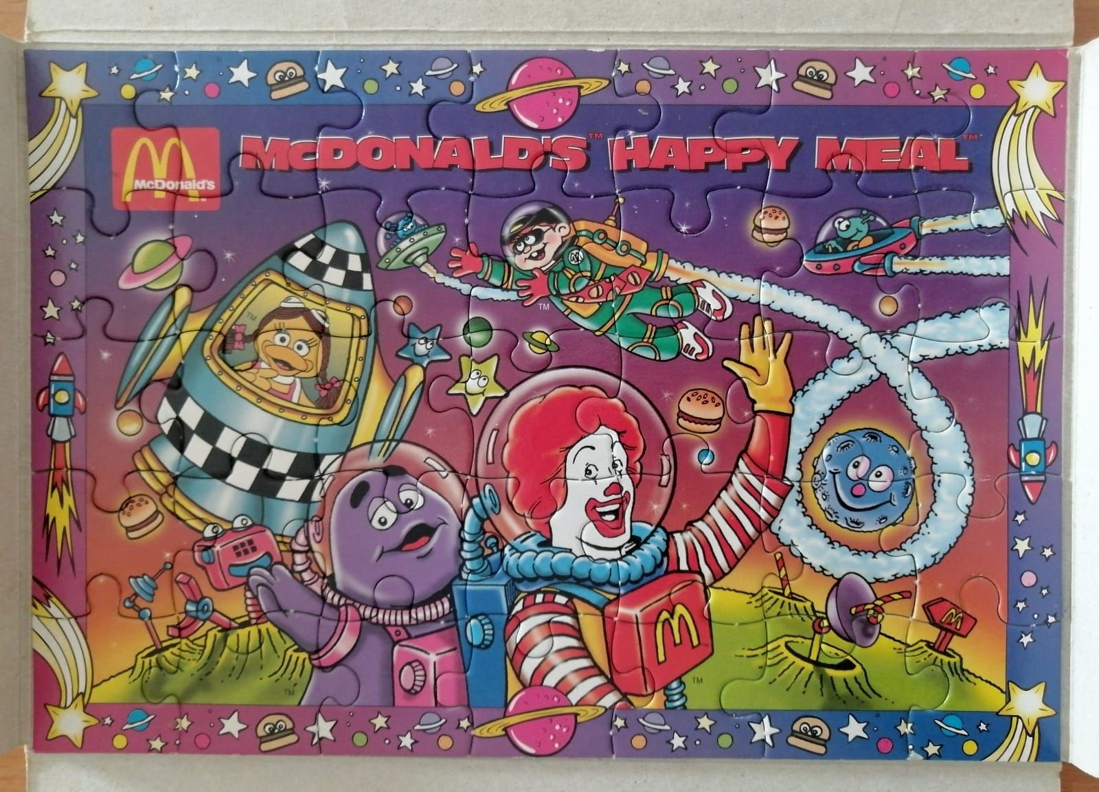 Puzzle do Mac Donalds uma edição de 1999

Em embalagem de origem e com