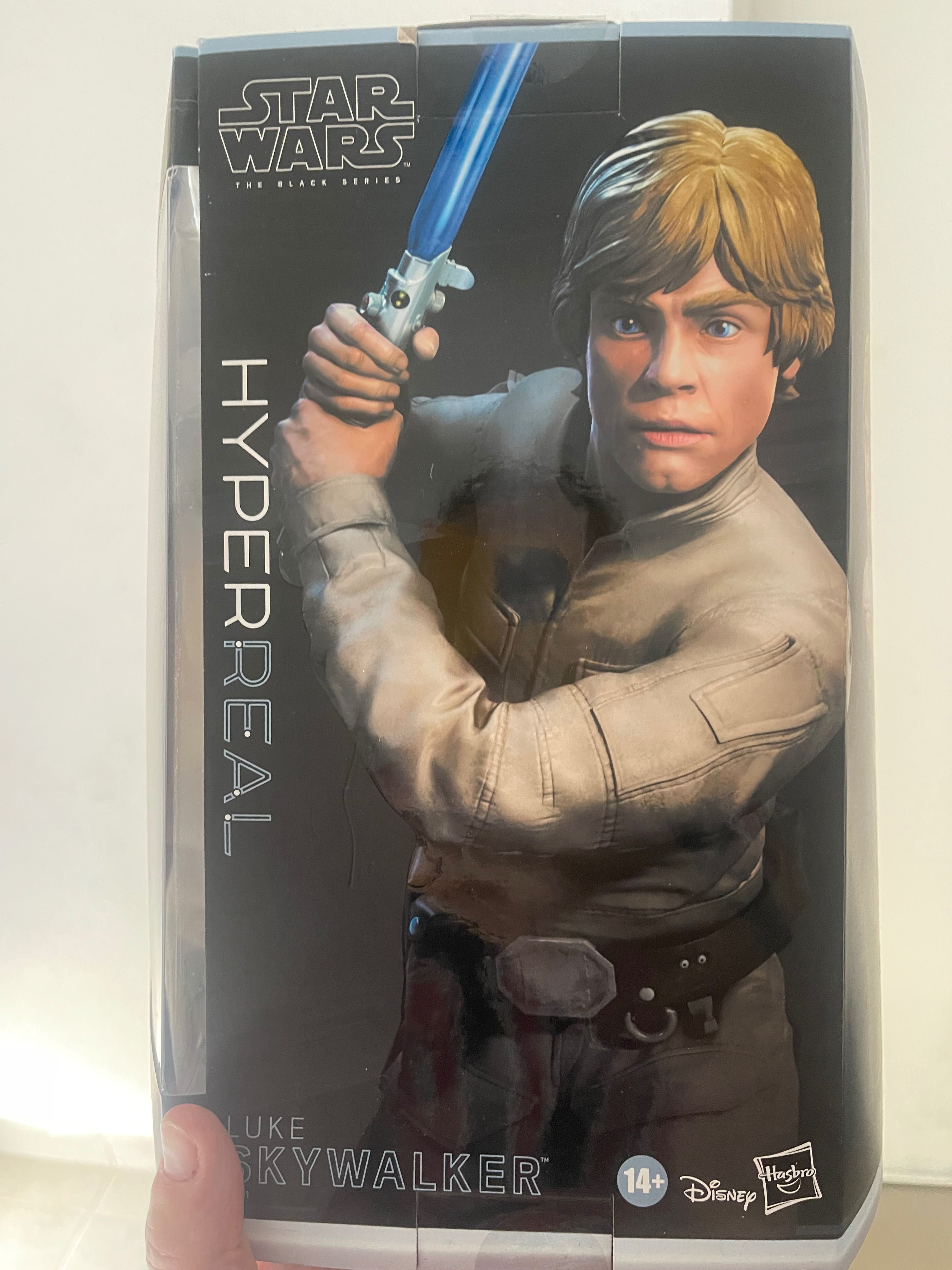 Star Wars black series hyperreal Luke skywalker